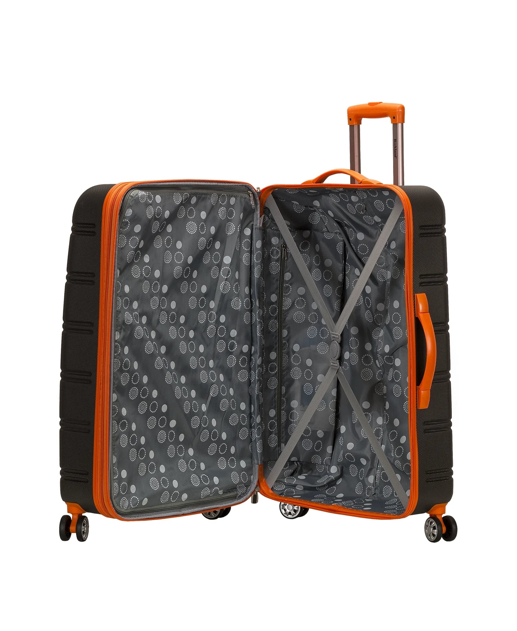 Rockland Luggage Melbourne 3 Piece Hardside Luggage Set, F160