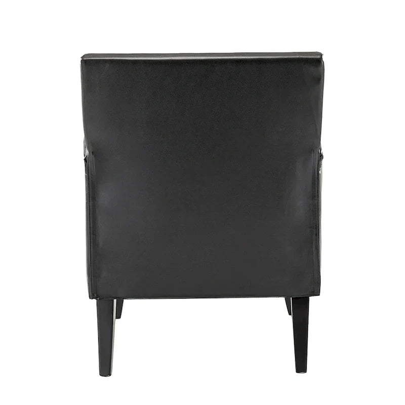 Nileus Set of 2 Modern Classic Polyester Accent Chairs with Solid Wood Legs by HULALA HOME