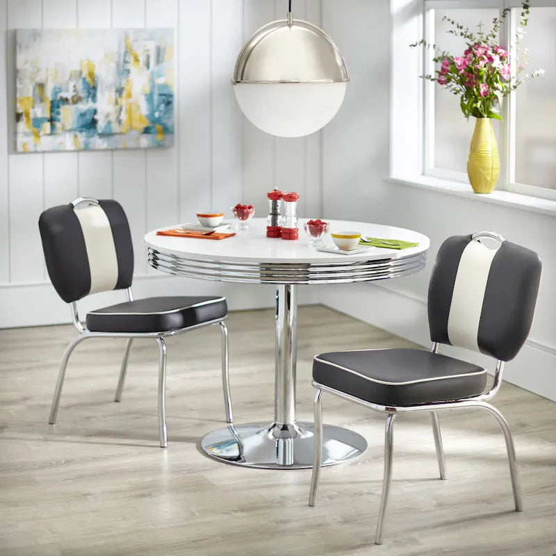 Raleigh Retro 3-Piece Dining Set by Simple Living