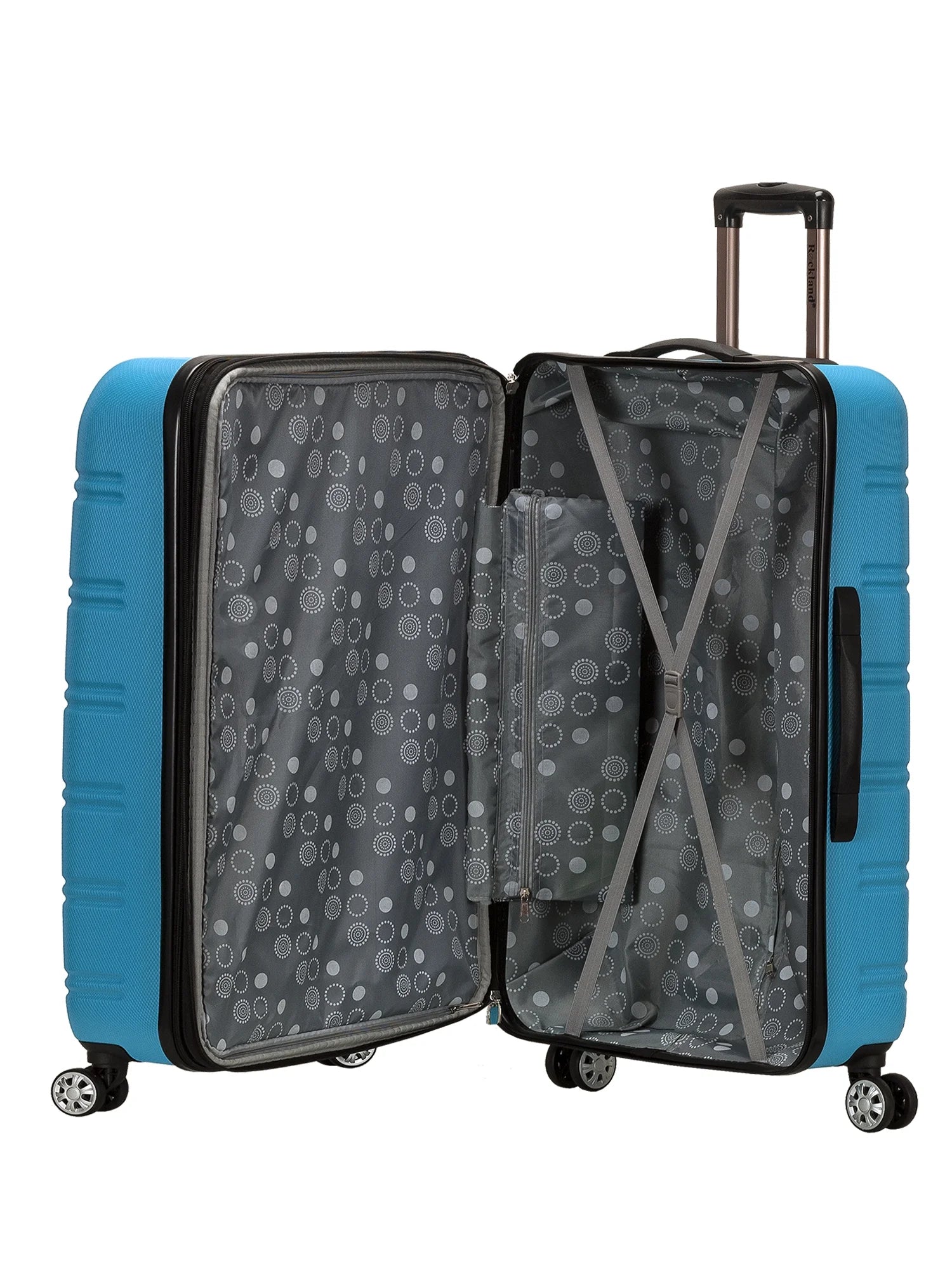 Rockland Luggage Melbourne 3 Piece Hardside Luggage Set, F160