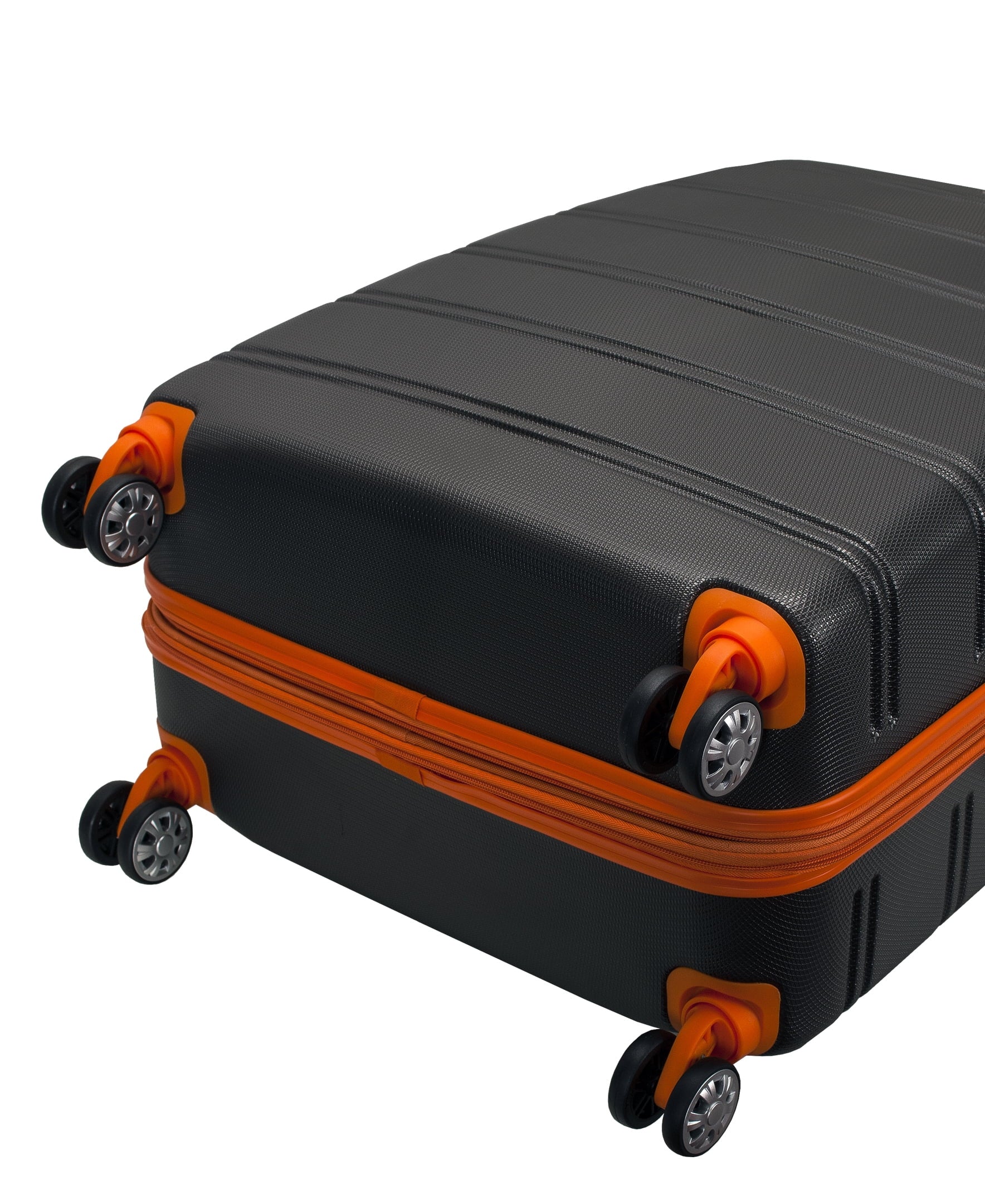 Rockland Luggage Melbourne 3 Piece Hardside Luggage Set, F160