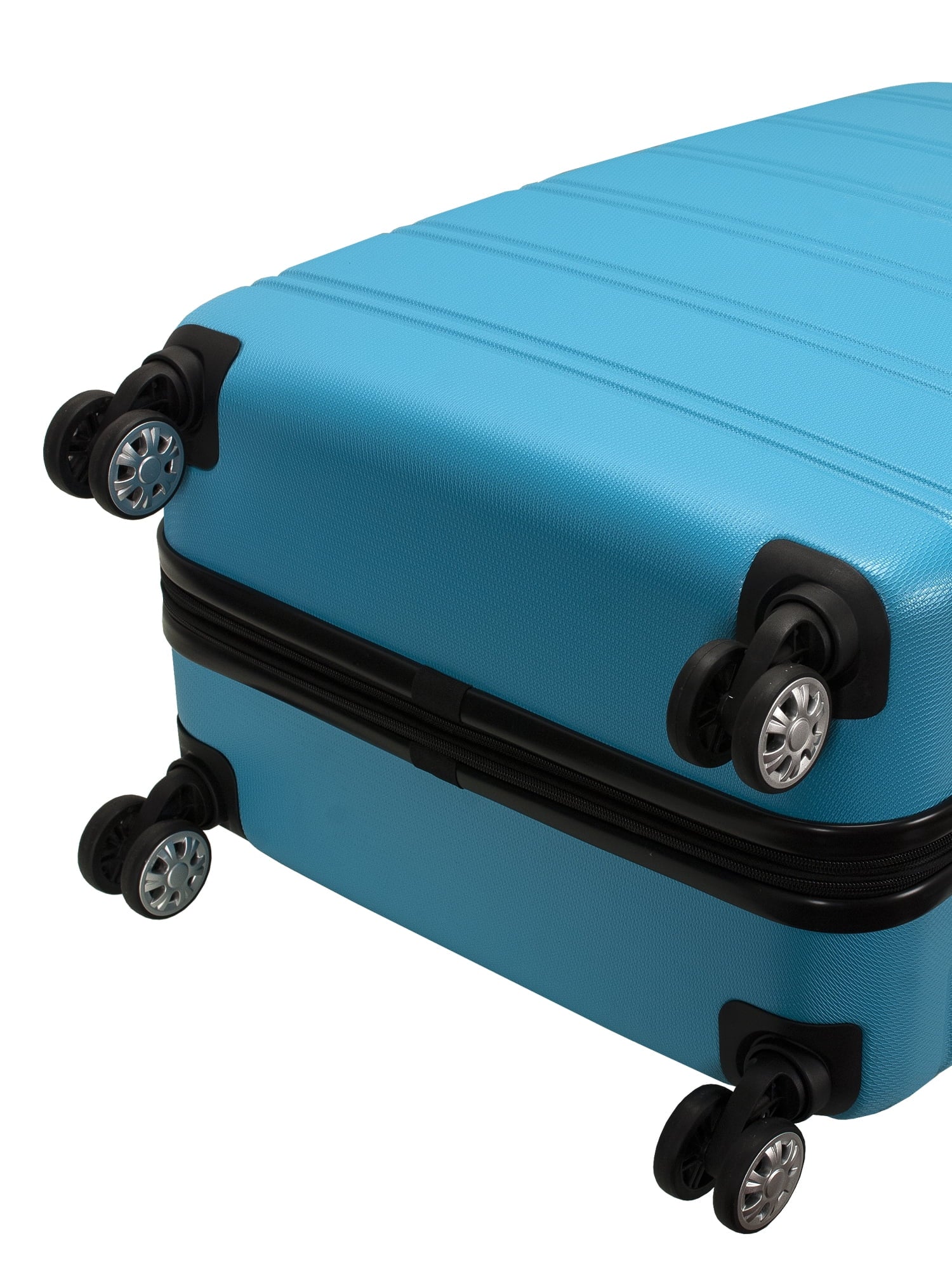 Rockland Luggage Melbourne 3 Piece Hardside Luggage Set, F160