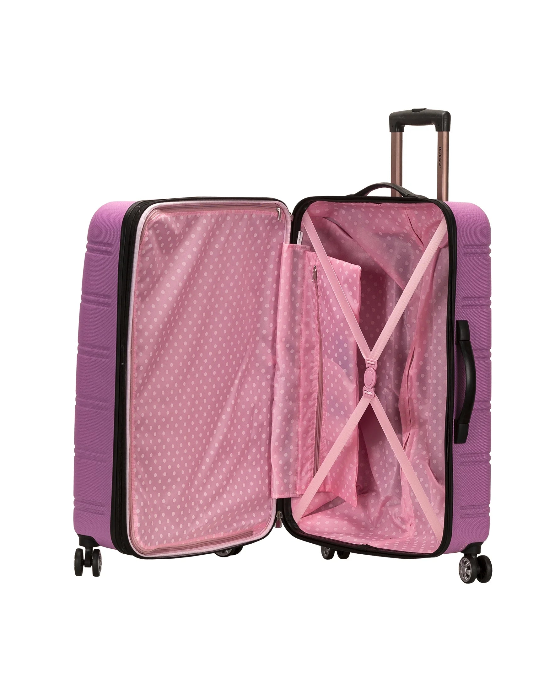 Rockland Luggage Melbourne 3 Piece Hardside Luggage Set, F160