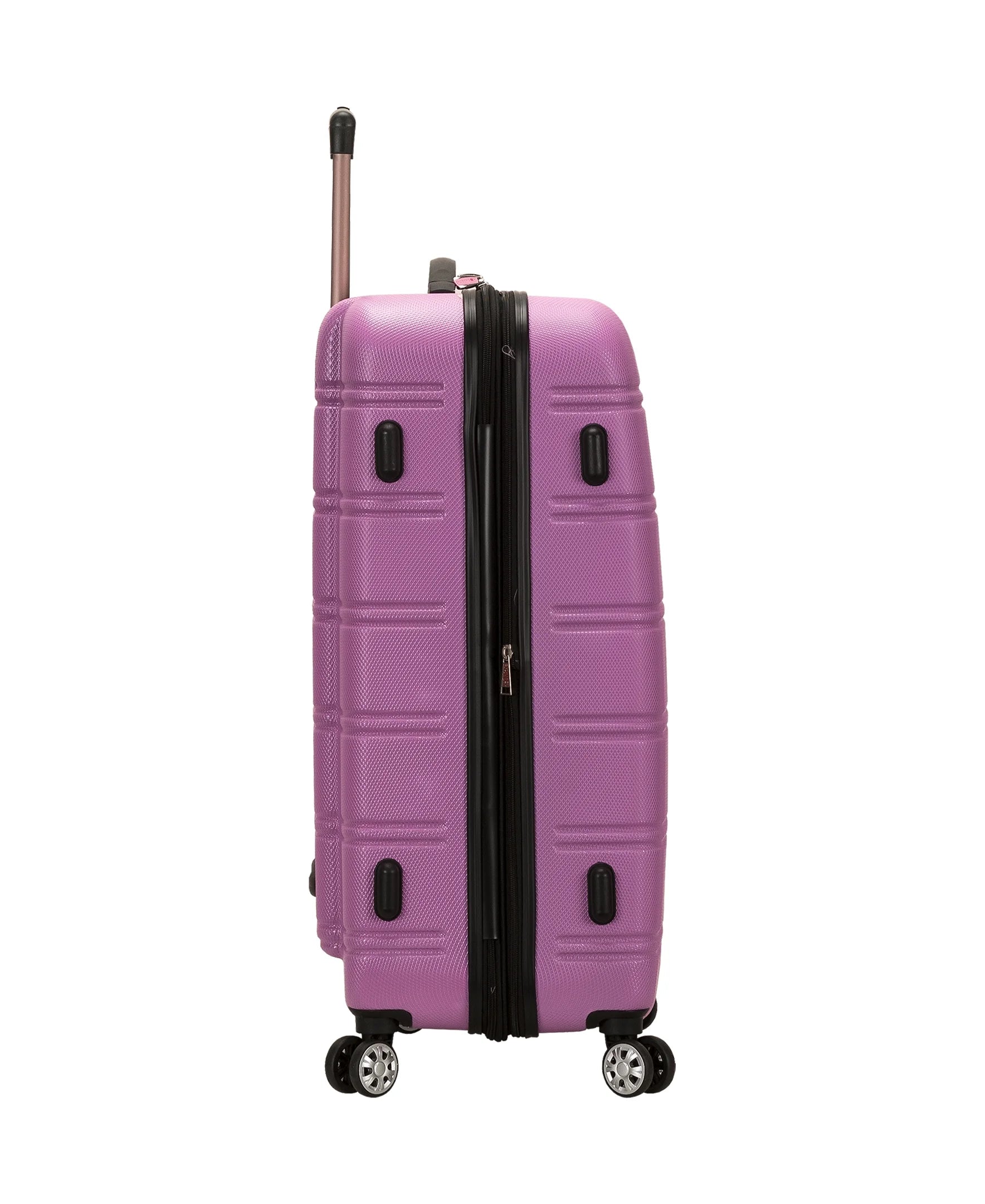 Rockland Luggage Melbourne 3 Piece Hardside Luggage Set, F160