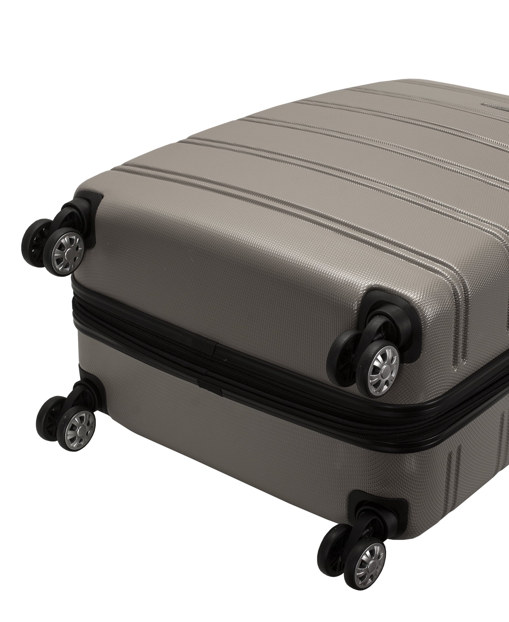 Rockland Luggage Melbourne 3 Piece Hardside Luggage Set, F160