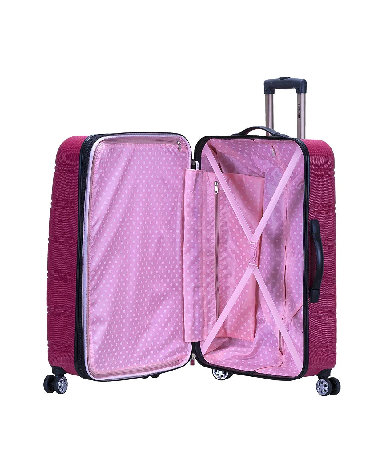 Rockland Luggage Melbourne 3 Piece Hardside Luggage Set, F160