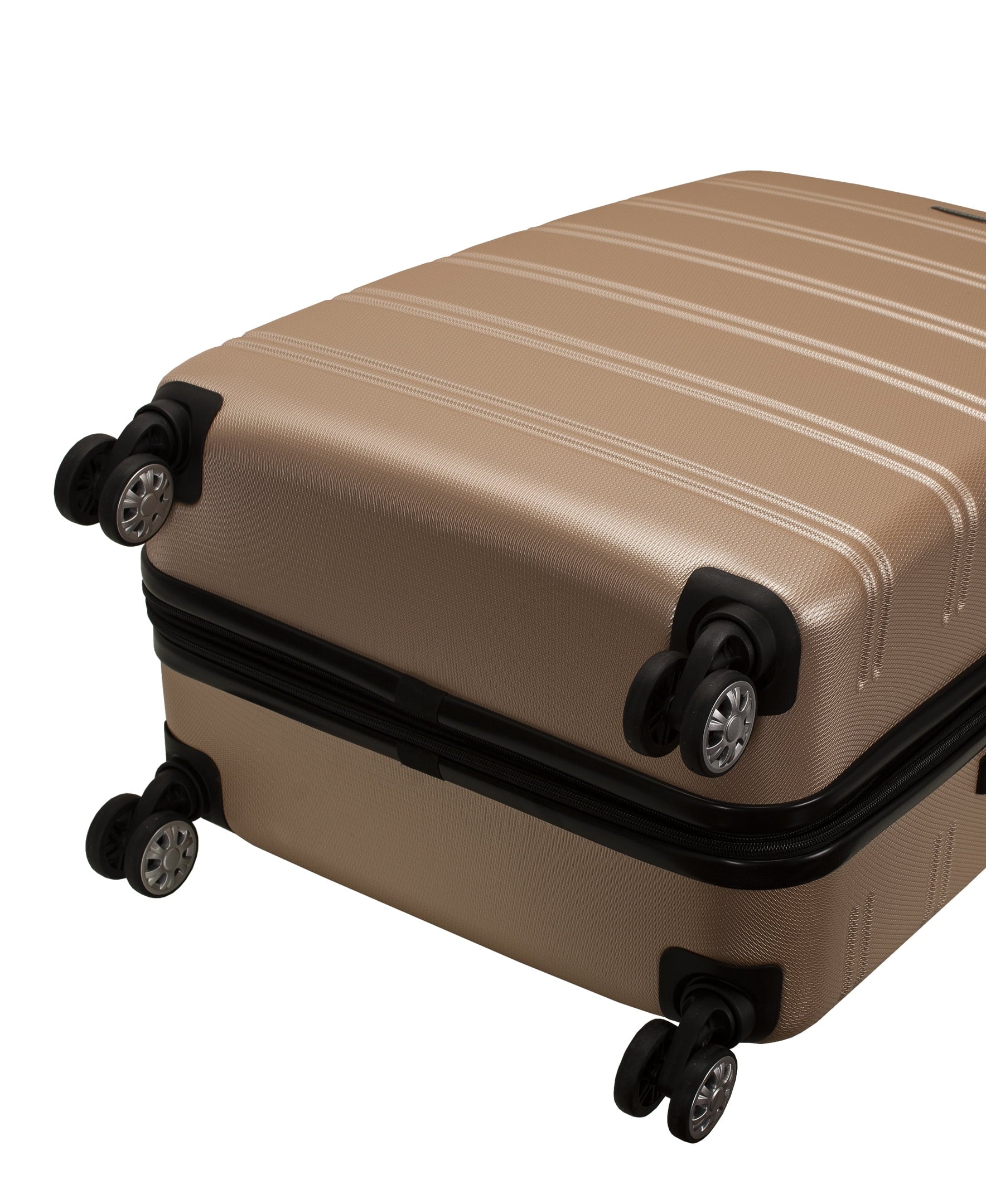 Rockland Luggage Melbourne 3 Piece Hardside Luggage Set, F160