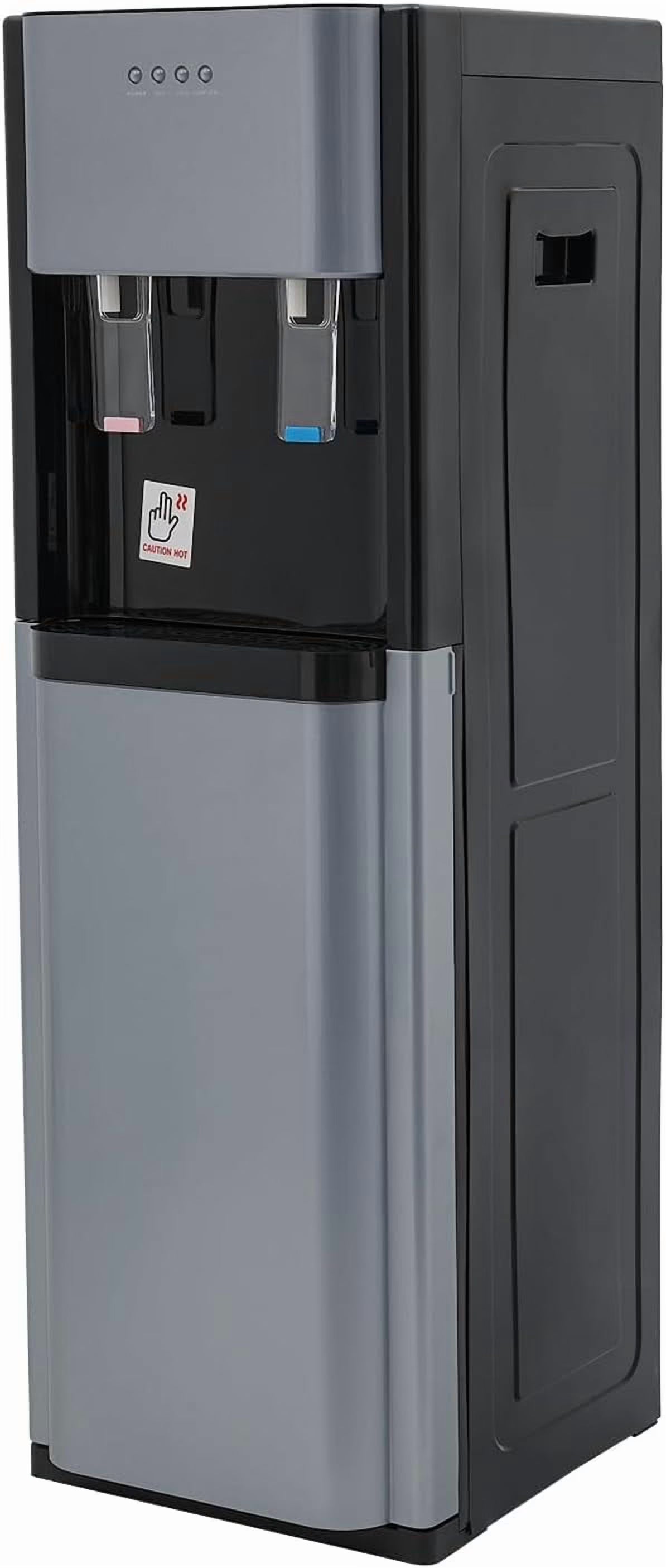 5.28 Gallon Bottom Loading Water Cooler Dispenser, 2 Temperatures Available with Hot, Cold, Practiacal Freestanding Water Dispenser
