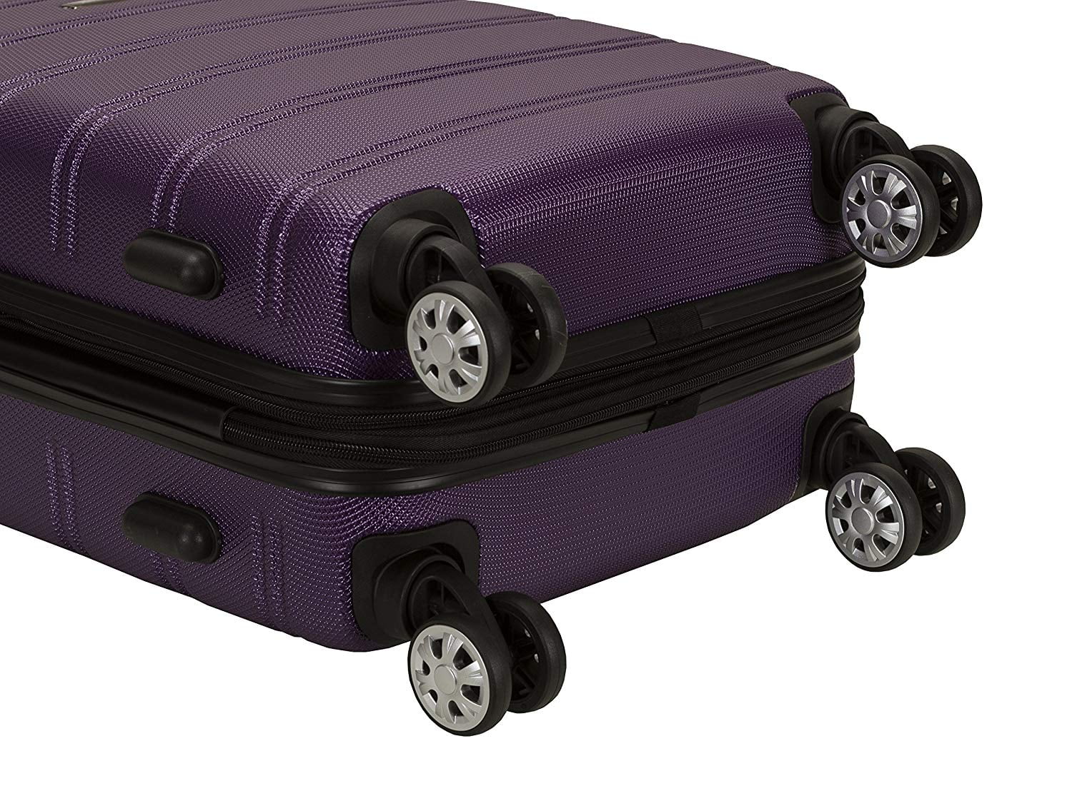 Rockland Luggage Melbourne 3 Piece Hardside Luggage Set, F160