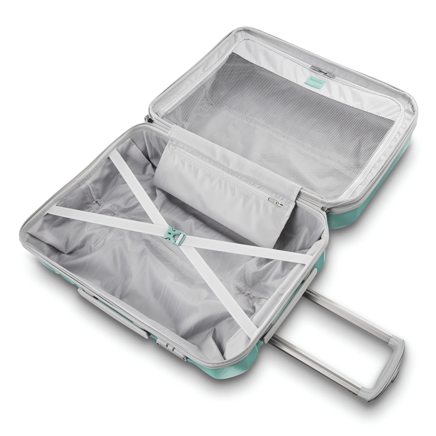 American Tourister Pirouette NXT Hardside Large Checked Luggage with Spinner Wheels - Ultramarine