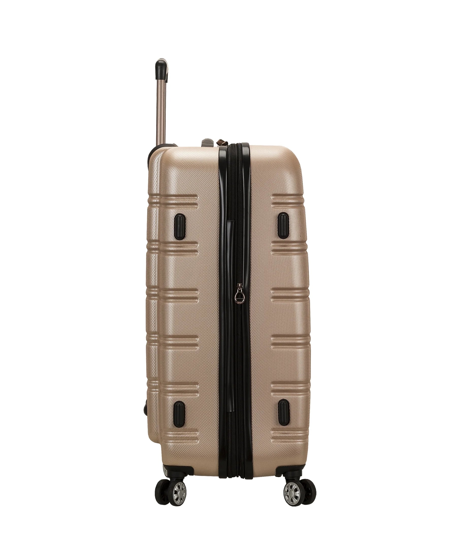 Rockland Luggage Melbourne 3 Piece Hardside Luggage Set, F160