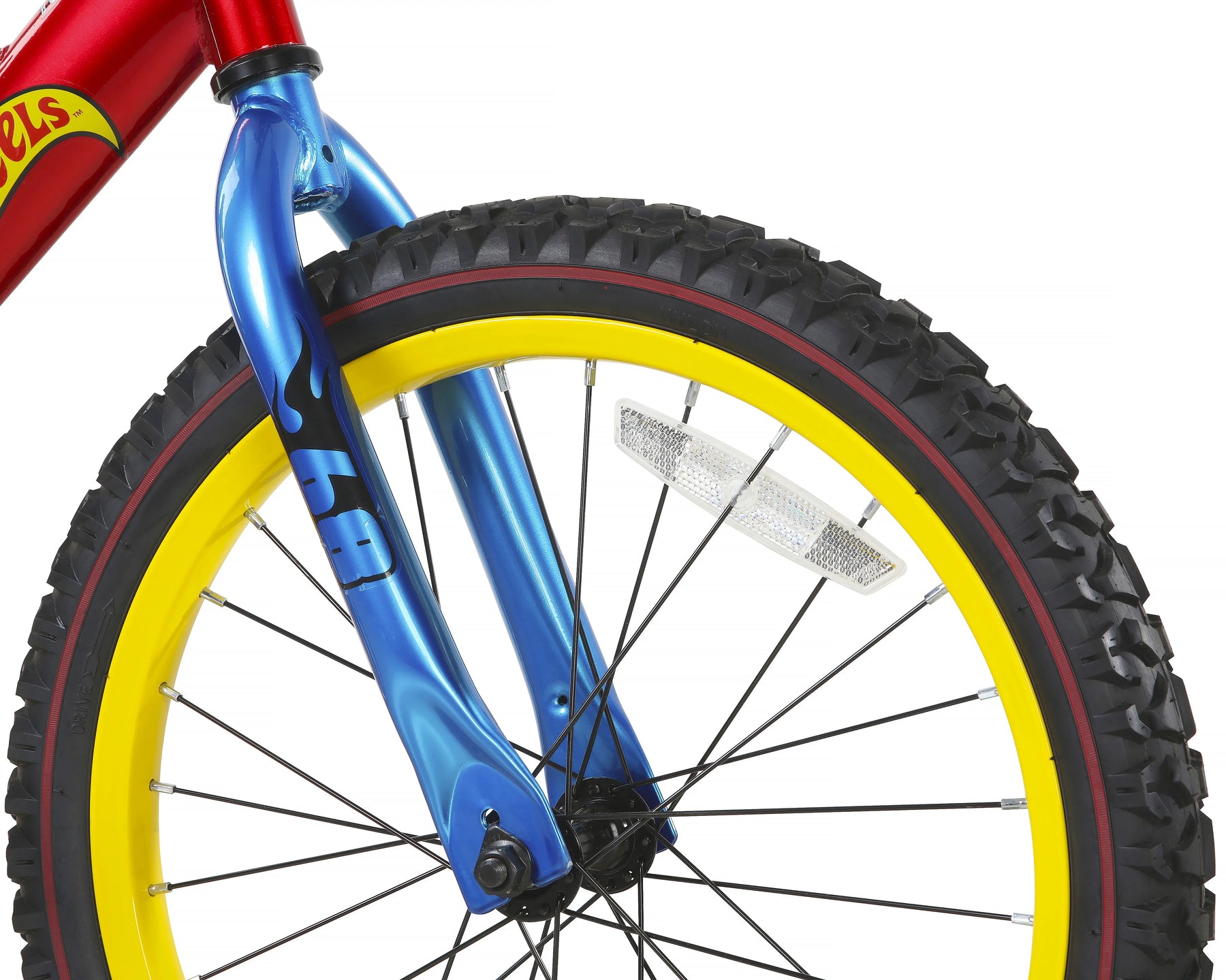 Dynacraft Hot Wheels 18 - Inch Boys BMX Bike for Age 6 - 9 Years