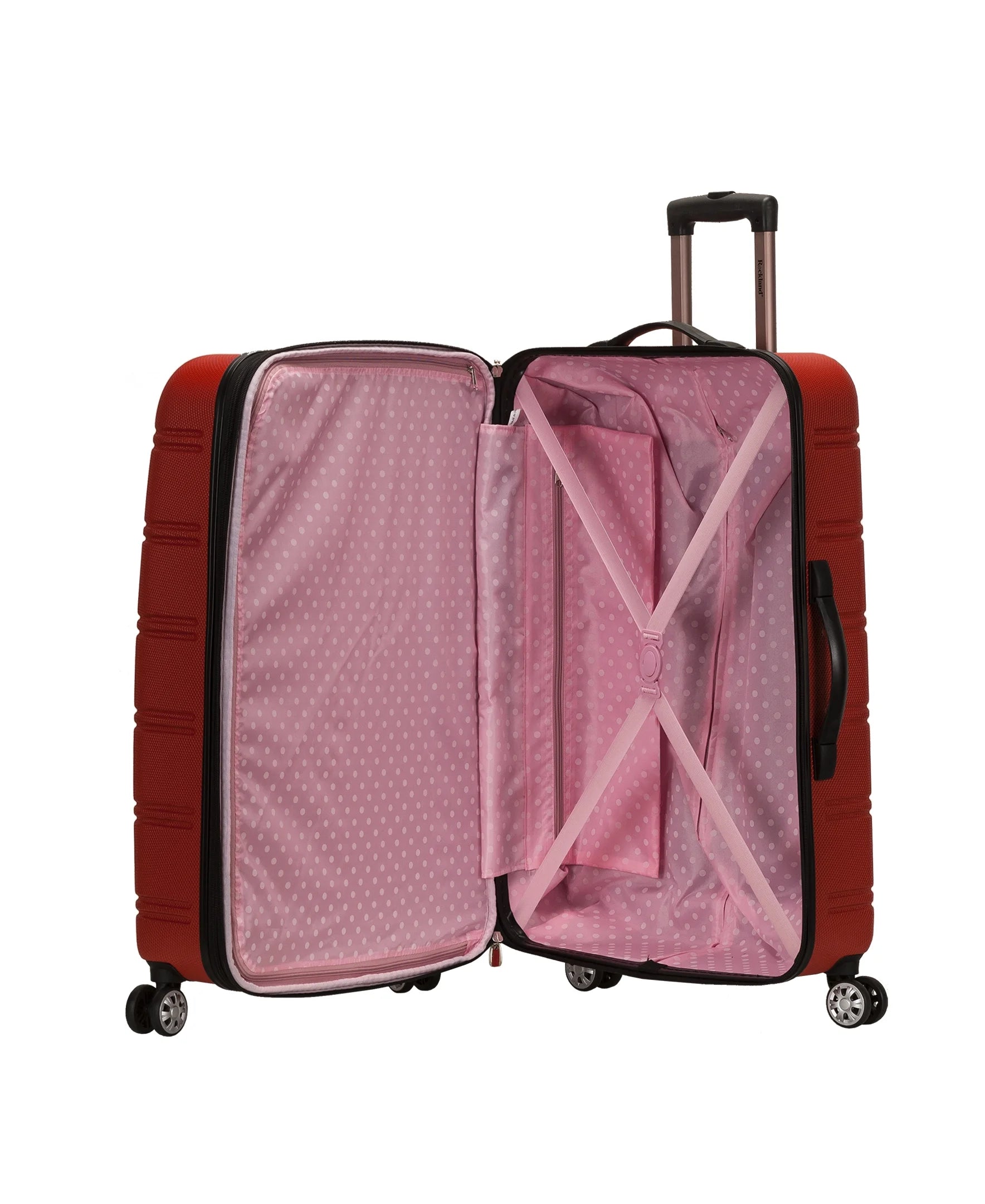 Rockland Luggage Melbourne 3 Piece Hardside Luggage Set, F160
