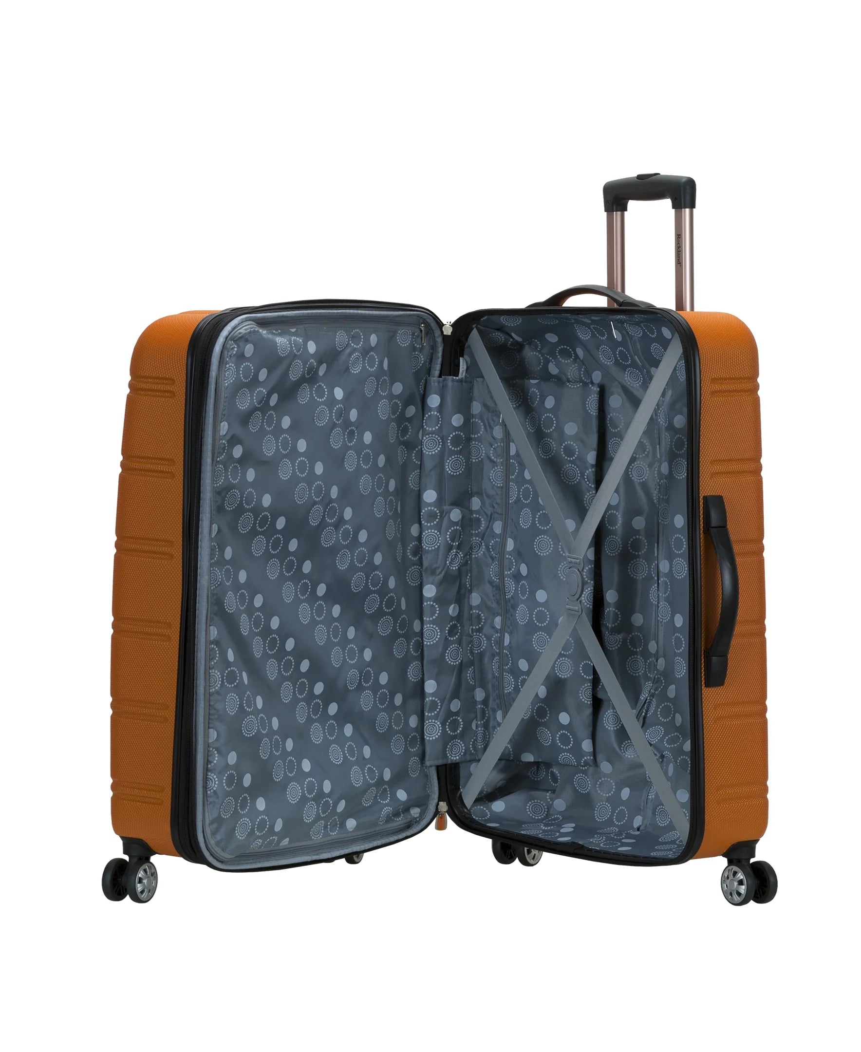 Rockland Luggage Melbourne 3 Piece Hardside Luggage Set, F160
