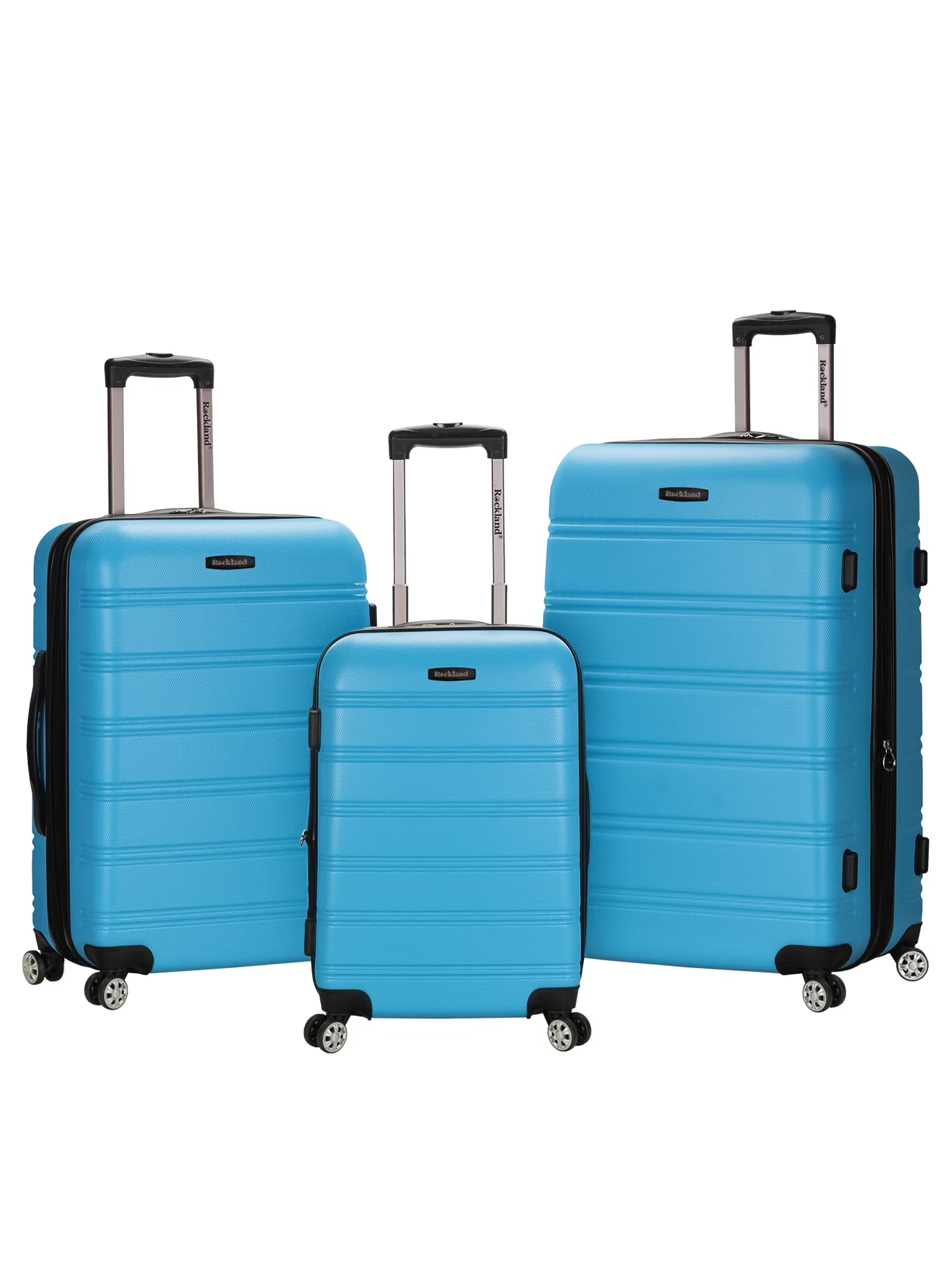 Rockland Luggage Melbourne 3 Piece Hardside Luggage Set, F160
